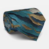 Cravate Edgy Dad Gifts Tiger Skin (Roulé)