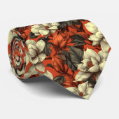 Cravate Edgy Gifts For Men Gardenias Flower (Roulé)