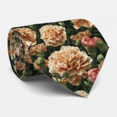 Cravate Edgy Valentine Gifts For Boyfriend Carnation (Roulé)