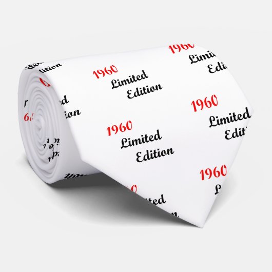 Cravate Édition 1960 limitée (Roulé)