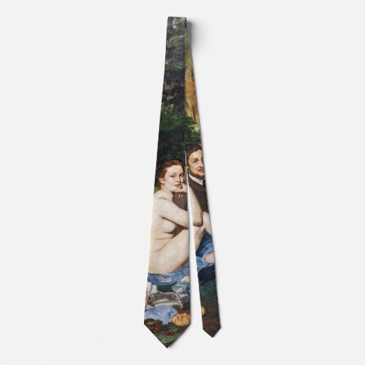 Cravate Edouard Manet - Déjeuner sur l'herbe (Devant)