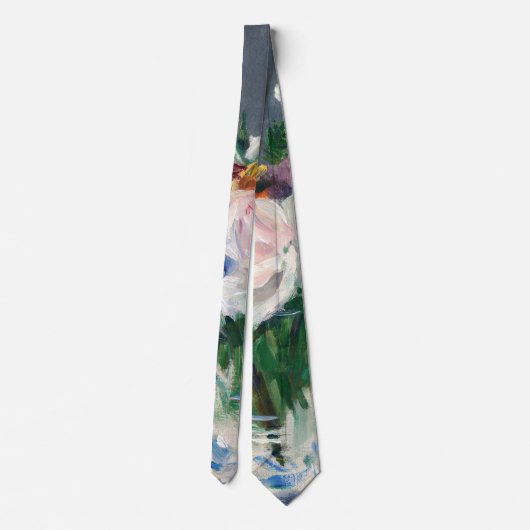 Cravate Edouard Manet - Fleurs dans un Vase de Cristal (Dos)