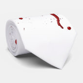 Cravate Eeew, est ce sang sur le votre (Roulé)