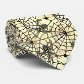 Cravate Eerie Arachnid/Spider & Web (Roulé)