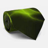 Cravate Effet de fumée verte (Roulé)