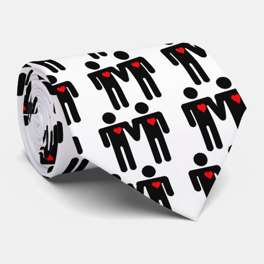 Cravate Égalité de mariage (Roulé)