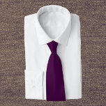 Cravate Eggplant Purple Solid<br><div class="desc">Eggplant Purple Solid</div>