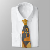 Cravate Egyptian Hieroglyphic Symbol Pattern pharaoh     (Attaché)