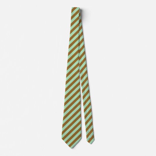 Cravate Einstein Simple Stripe Satin Necktie (Devant)