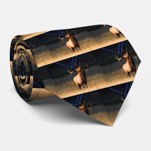 Cravate Élans (Roulé)