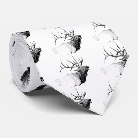 Cravate Élans de Taureau (Roulé)