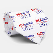 Cravate Élection 2012 de NObama (Roulé)