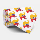 Cravate Élection présidentielle de Trump en 2024 (Roulé)