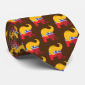 Cravate Élection présidentielle de Trump en 2024 (Roulé)