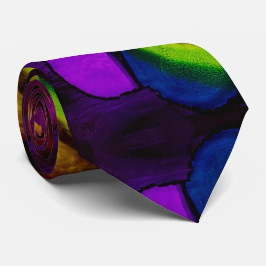 Cravate Electric Bloom (Roulé)