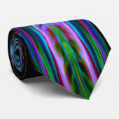 Cravate Electric Spectrum Art Tie (Roulé)