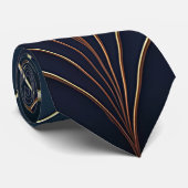 Cravate Élégance Art Déco (Roulé)