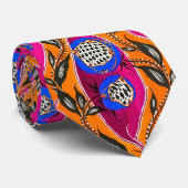 Cravate Elegance Blossoms : Samarkande (Roulé)