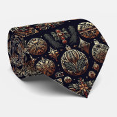 Cravate Élégance ornementale bijoux (Roulé)