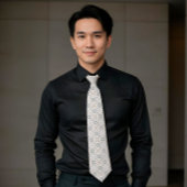 Cravate Elegant Aesthetics Spanish Geometric Pattern Tie