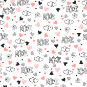 Cravate Elegant Anniversary Love Lettering Men’s Tie