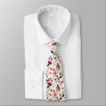 Cravate Elégant Aquarelle rose Floral Motif<br><div class="desc">Elégant Aquarelle rose Floral Cravate Motif</div>