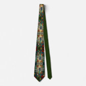 Cravate Élégant boho de libellule chic (Devant)