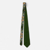 Cravate Élégant boho de libellule chic (Dos)