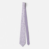 Cravate Élégant Boho Motif Groomsmen Papillon Lavande (Devant)