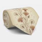 Cravate Elegant Dandelion Seed (Roulé)