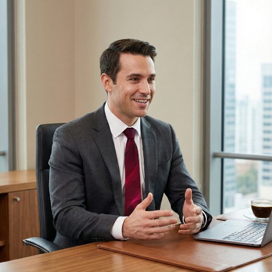 Cravate Elegant Deep Burgundy Abstract Wave