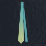 Cravate Élégant dégradé couleur vert cyan Ombre<br><div class="desc">Élégant cravate dégradant couleur vert cyan Ombre. Éléments correspondants disponibles.</div>