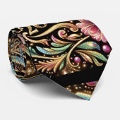 Cravate Élégant diplôme 2025 Design 2 (Roulé)