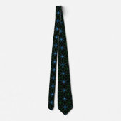 Cravate 🌸 Elegant Flower-Pattern Tie – Stylish & Sophisti (Dos)