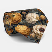 Cravate Elegant Gifts For Men Ranunculus Flower (Roulé)