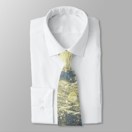 Cravate Elegant Gold Accent Tie (Attaché)