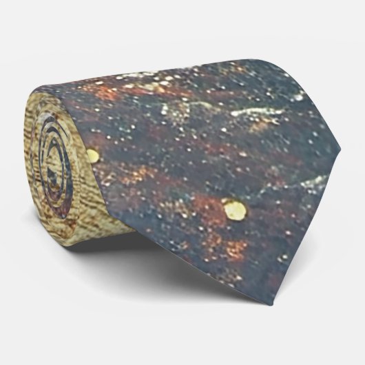 Cravate Elegant Gold Accent Tie (Roulé)