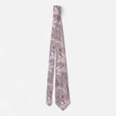 Cravate Elegant Lilac Lily Floral Wedding Tie (Dos)