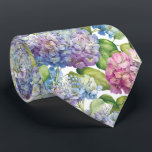 Cravate Élégant Mariage à motifs floraux d'Hydrangée Bleue<br><div class="desc">Cet élégant cravate floral pour mariages et autres occasions spéciales présente des fleurs d'hydrangée bleu et rose. Parfait pour le marié et les groomsmen pour votre mariage. Porter comme un cravate classique pour les hommes, comme une ceinture pour les femmes ou pour les projets artisanaux. Conçu par un artiste de...</div>