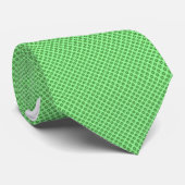 Cravate Elégant Modèle Vert Jaune Pour Lui (Roulé)