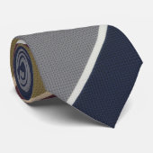 Cravate Elegant Multi-Color Regimental Striped (Roulé)