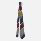 Cravate Elegant Multi-Color Regimental Striped (Dos)