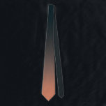 Cravate Élégant noir beige coloré Ombre dégradé<br><div class="desc">Elégant cravate Ombre Gradient Noir Beige Coloré. Éléments correspondants disponibles.</div>