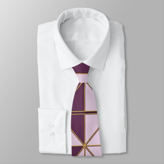 Cravate Elegant Nubian Geometric Tie (Attaché)