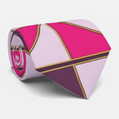 Cravate Elegant Nubian Geometric Tie (Roulé)