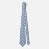 Cravate Elégant Pastel Blue - Motif unique (Devant)