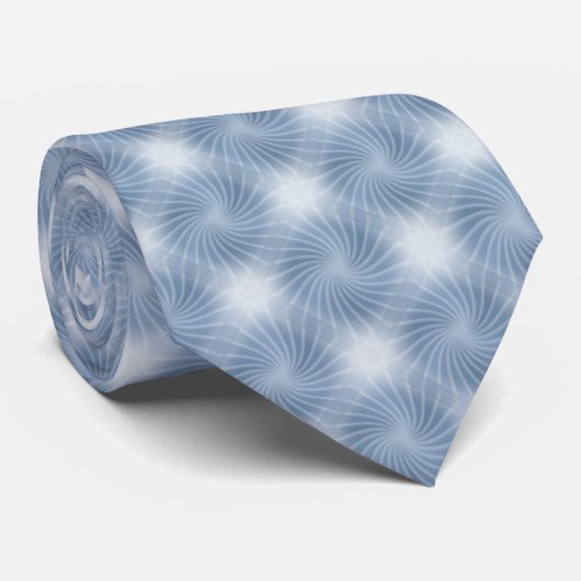 Cravate Elégant Pastel Blue - Motif unique (Roulé)