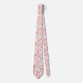 Cravate Elegant Pink Groomsmen Ties - Perfect Wedding Day (Devant)
