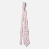 Cravate Elegant Pink Tie for Weddings and Formal Events (Dos)