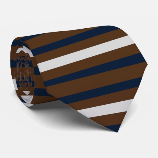 Cravate Élégant Rustique Classic Strié (Roulé)